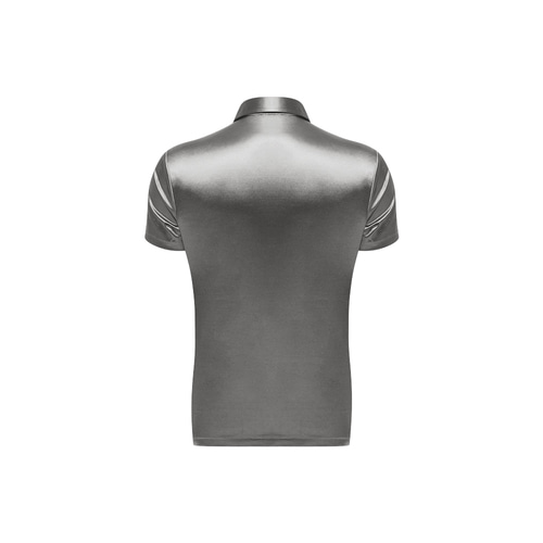 Satin Muscle Fit PK Shirts [Gray]