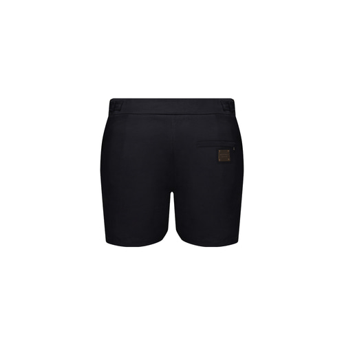 Premium Daily Flap Swim Shorts [Black]