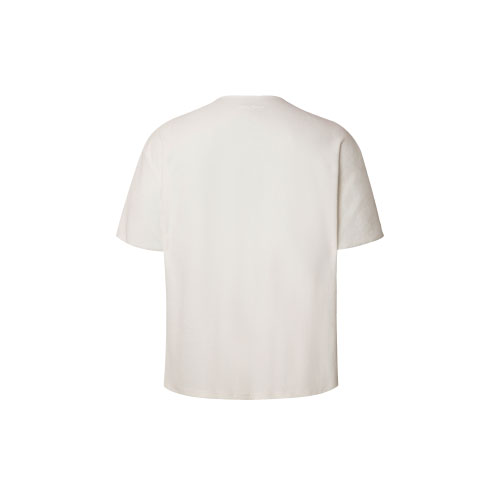 Chad Malone Terry Cutting OverFit T-Shirt(Semi-Wide Neck) [Ivory]