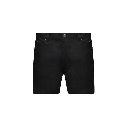 Volante Black Jean Shorts Vancet®(Fabric in Japan)