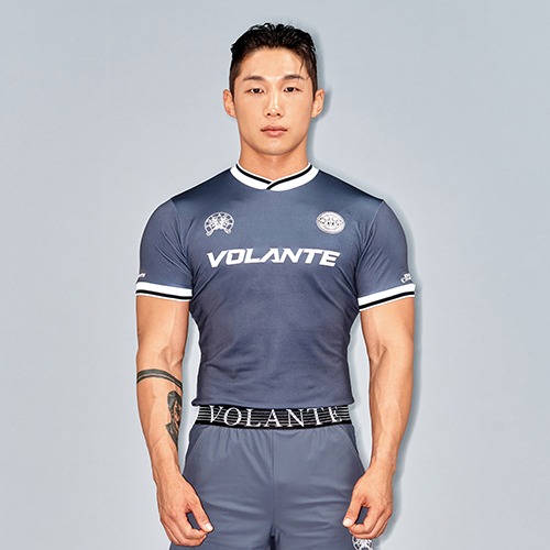 Voltex Field Uniform Collection Short Sleeve Compression [Dark Gray]