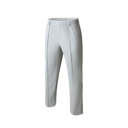 Volante Pleats Long Pants [Gray]
