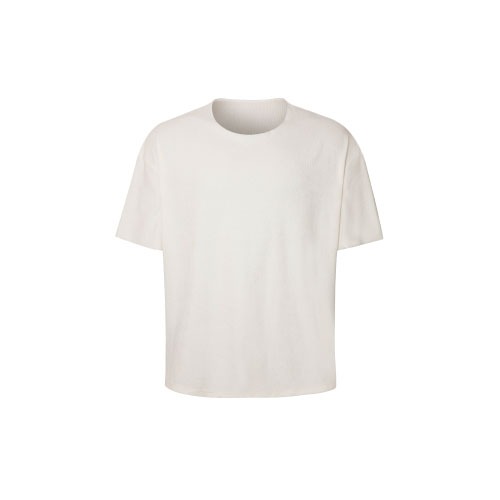 Chad Malone Terry Cutting OverFit T-Shirt(Semi-Wide Neck) [Ivory]