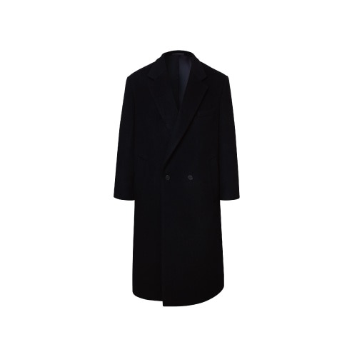 Cashmere SCP Over-Fit Coat [Black]