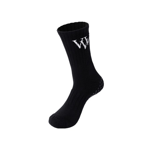 Triple V Non-slip Socks [Black]