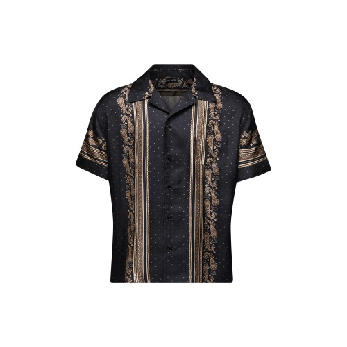 Volante Premium Silk100 Baroque Pattern Shirts